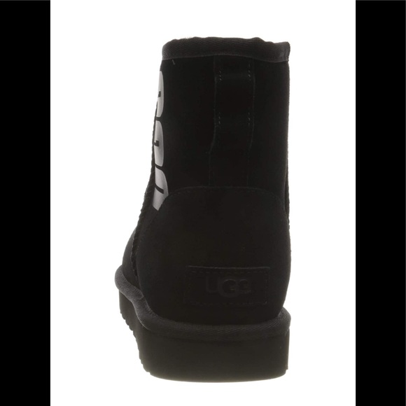 UGG - Classic Mini UGG Rubber Logo Boot - Picture 4 of 7